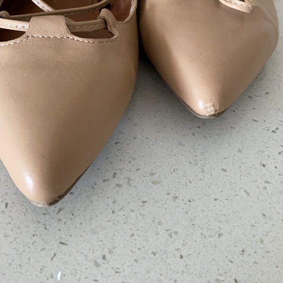 Nude Ballet Flats - Picture 3 of 4